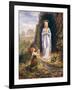 Praying-Edgar Jerins-Framed Giclee Print