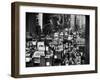 Pre-Christmas Holiday Traffic on 57th Avenue, Teeming with Double Decker Busses, Trucks and Cars-Andreas Feininger-Framed Photographic Print