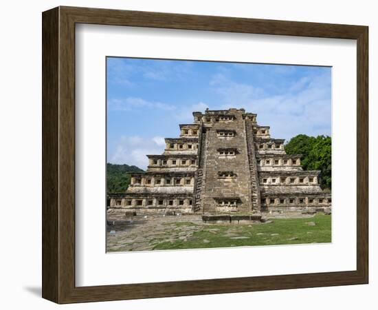 Pre-Columbian archaeological site of El Tajin, Veracruz, Mexico-Michael Runkel-Framed Photographic Print