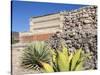 Pre-Columbian Mixtec and Zapotec ruins in the town of Mitla, State of Oaxaca, Mexico, North America-Melissa Kuhnell-Stretched Canvas