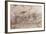 Pre-Columbian Rock Paintings inside La Linea Limestone Cave, Dominican Republic-Reinhard Dirscherl-Framed Photographic Print