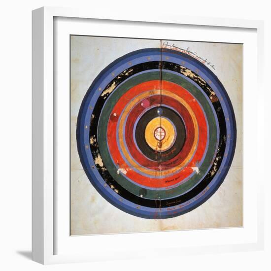 Pre-Copernican Universe-Johann Tolhopf-Framed Giclee Print