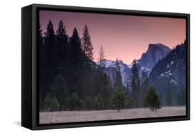 Pre Dawn at Half Dome, Yosemite Valley-null-Framed Stretched Canvas