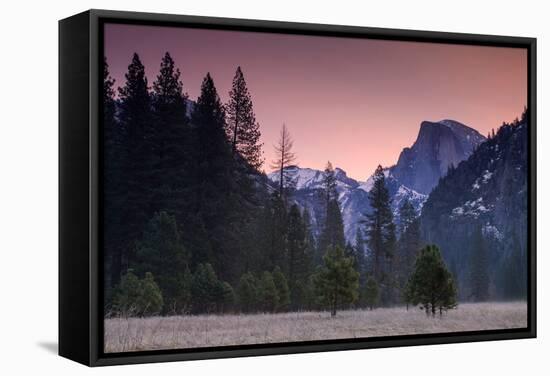 Pre Dawn at Half Dome, Yosemite Valley-null-Framed Stretched Canvas