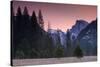 Pre Dawn at Half Dome, Yosemite Valley-null-Stretched Canvas