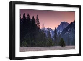 Pre Dawn at Half Dome, Yosemite Valley-null-Framed Premium Photographic Print