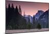 Pre Dawn at Half Dome, Yosemite Valley-null-Mounted Premium Photographic Print