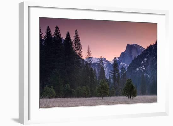 Pre Dawn at Half Dome, Yosemite Valley-null-Framed Photographic Print