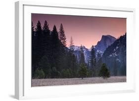 Pre Dawn at Half Dome, Yosemite Valley-null-Framed Photographic Print