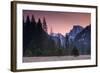 Pre Dawn at Half Dome, Yosemite Valley-null-Framed Photographic Print