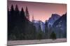 Pre Dawn at Half Dome, Yosemite Valley-null-Mounted Photographic Print