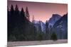 Pre Dawn at Half Dome, Yosemite Valley-null-Mounted Photographic Print