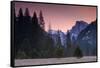 Pre Dawn at Half Dome, Yosemite Valley-null-Framed Stretched Canvas