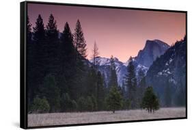 Pre Dawn at Half Dome, Yosemite Valley-null-Framed Stretched Canvas