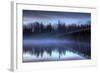 Pre Dawn By The Fishing Bridge, Yellowstone River, Wyoming-Vincent James-Framed Photographic Print