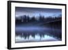 Pre Dawn By The Fishing Bridge, Yellowstone River, Wyoming-Vincent James-Framed Photographic Print