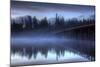 Pre Dawn By The Fishing Bridge, Yellowstone River, Wyoming-Vincent James-Mounted Photographic Print