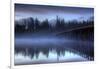 Pre Dawn By The Fishing Bridge, Yellowstone River, Wyoming-Vincent James-Framed Photographic Print