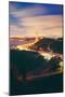 Pre Dawn East Side of Beautiful Golden Gate Bridge, San Francisco Cityscape-Vincent James-Mounted Photographic Print