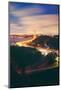 Pre Dawn East Side of Beautiful Golden Gate Bridge, San Francisco Cityscape-Vincent James-Mounted Photographic Print