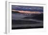 Pre Dawn Fog at Yellowstone River, Wyoming-Vincent James-Framed Photographic Print