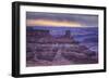 Pre Dawn Glow at Dead Horse Point, Southern Utah-Vincent James-Framed Photographic Print