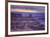 Pre Dawn Glow at Dead Horse Point, Southern Utah-Vincent James-Framed Photographic Print