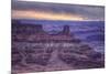 Pre Dawn Glow at Dead Horse Point, Southern Utah-Vincent James-Mounted Photographic Print