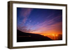 Pre Dawn Glow at Golden Gate Bridge, San Francisco California-Vincent James-Framed Photographic Print