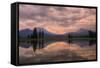 Pre Dawn in the Central Cascades-Vincent James-Framed Stretched Canvas