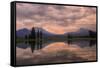 Pre Dawn in the Central Cascades-Vincent James-Framed Stretched Canvas