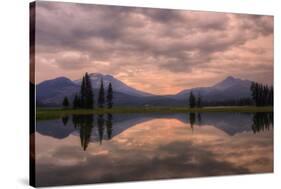 Pre Dawn in the Central Cascades-Vincent James-Stretched Canvas