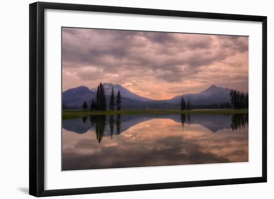 Pre Dawn in the Central Cascades-Vincent James-Framed Photographic Print