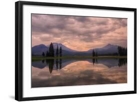 Pre Dawn in the Central Cascades-Vincent James-Framed Photographic Print