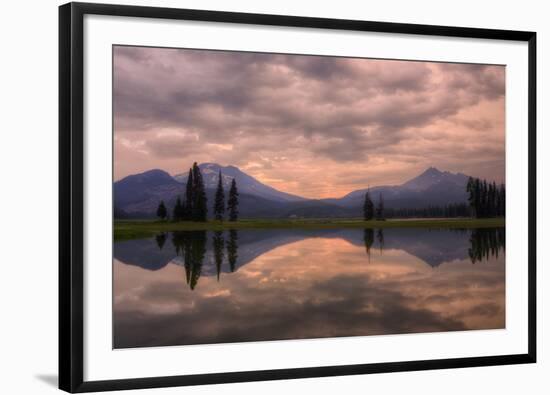 Pre Dawn in the Central Cascades-Vincent James-Framed Photographic Print