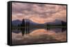 Pre Dawn in the Central Cascades-Vincent James-Framed Stretched Canvas