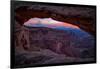 Pre Dawn Magic in the Sky at Mesa Arch, Canyonlands, Utah-Vincent James-Framed Photographic Print