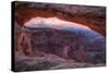 Pre Dawn Mood at Mesa Arch, Canyonlands, Southern Utah-Vincent James-Stretched Canvas