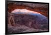 Pre Dawn Mood at Mesa Arch, Canyonlands, Southern Utah-Vincent James-Framed Photographic Print