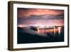 Pre Dawn Night Storm, Golden Gate Bridge, San Francisco, Marin Headlands-Vincent James-Framed Photographic Print