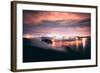 Pre Dawn Night Storm, Golden Gate Bridge, San Francisco, Marin Headlands-Vincent James-Framed Photographic Print