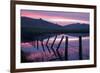 Pre Dawn Petaluma Roadside, Northern California-Vincent James-Framed Photographic Print