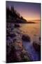 Pre Dawn Seascape, Atlantic Coast, Maine, Acadia National Park-Vincent James-Mounted Photographic Print