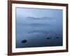 Pre-dawn view across Ullswater, Lake District National Park, Cumbria, England, United Kingdom, Euro-Jon Gibbs-Framed Photographic Print