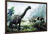 Pre-Historic Animals-David Nockels-Framed Giclee Print