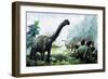 Pre-Historic Animals-David Nockels-Framed Giclee Print