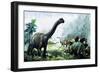 Pre-Historic Animals-David Nockels-Framed Giclee Print