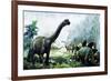 Pre-Historic Animals-David Nockels-Framed Giclee Print