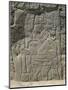 Pre-Inca Relief Depicting Warrior Holding War Club, 12th Century-null-Mounted Giclee Print