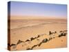 Pre-Islamic Settlement, Messak Mellet, Southwest Desert, Libya, North Africa, Africa-Nico Tondini-Stretched Canvas